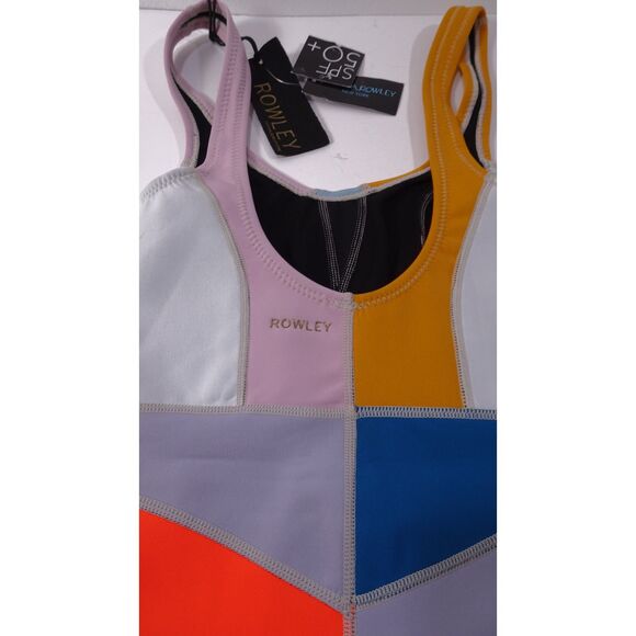 Cynthia Rowley Prism Color Block One Piece Swim Suit Sz XS NWT 298 - Picture 5 of 8